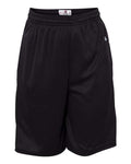 Badger Youth B-Core Pocketed Shorts - Black Front