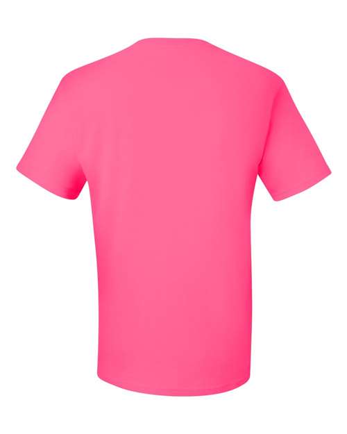 Unisex Dri-Power® 50/50 T-Shirt - Neon Pink Back