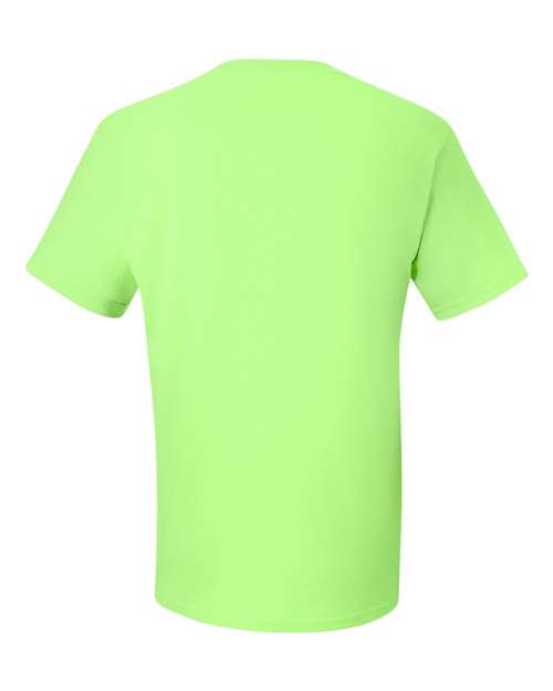 Unisex Dri-Power® 50/50 T-Shirt - Neon Green Back