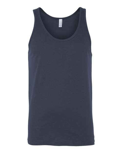 Jersey Tank - Navy Front