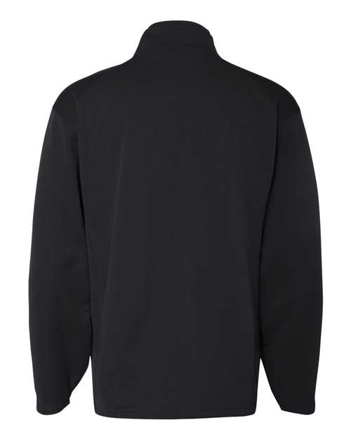 Badger Men's Performance Quarter-Zip Pullover - Back
