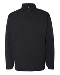 Badger Men's Performance Quarter-Zip Pullover - Black Front