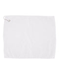 Carmel Towel Company Microfiber Golf Towel - White Front