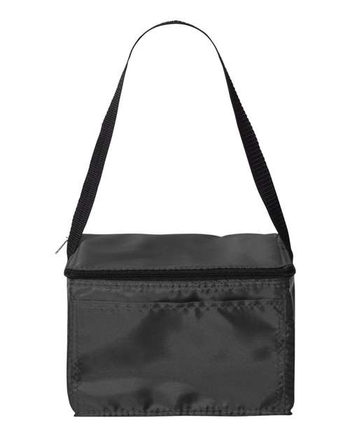 Liberty Bags Joe 6-Pack Cooler - Black Front