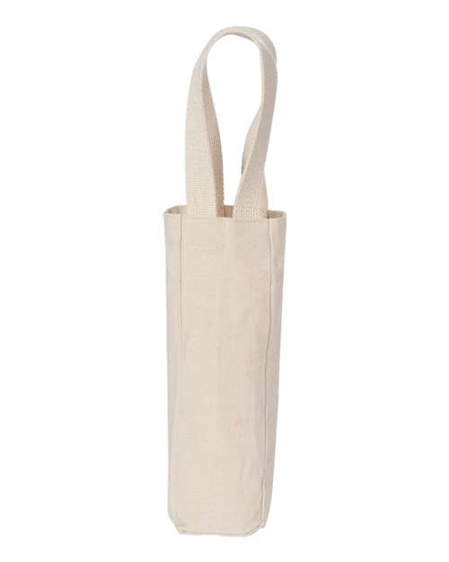 Liberty Bags Single Bottle Wine Tote - Back