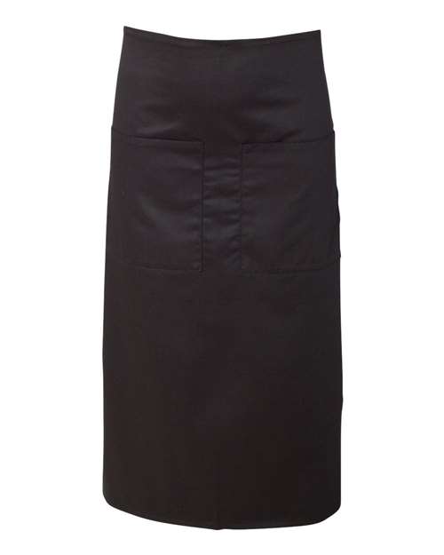 Liberty Bags Bistro Apron - Black Front
