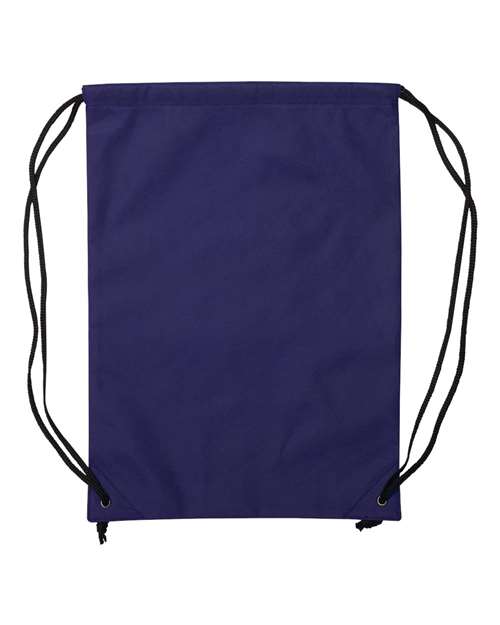 Non-Woven Drawstring Backpack - Royal Front