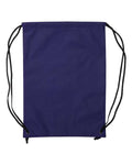 Non-Woven Drawstring Backpack - Royal Front