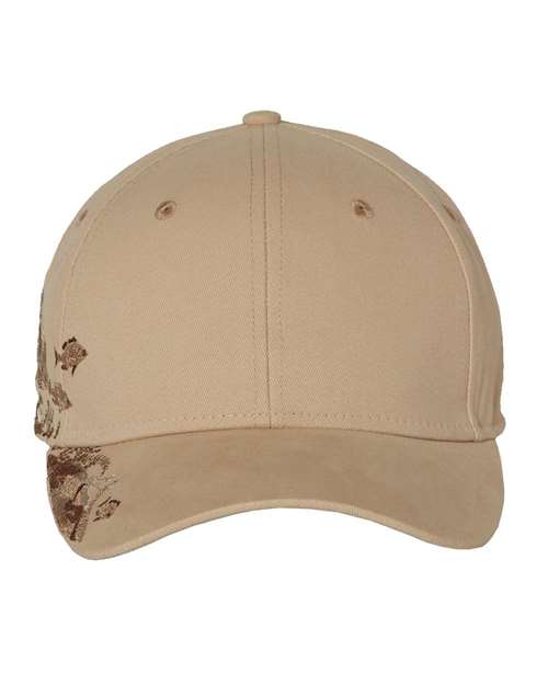 DRI DUCK Bass Cap - Tan Front