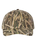 Licensed Camo Hook-and-Loop Cap - Mossy Oak Shadow Grass Front