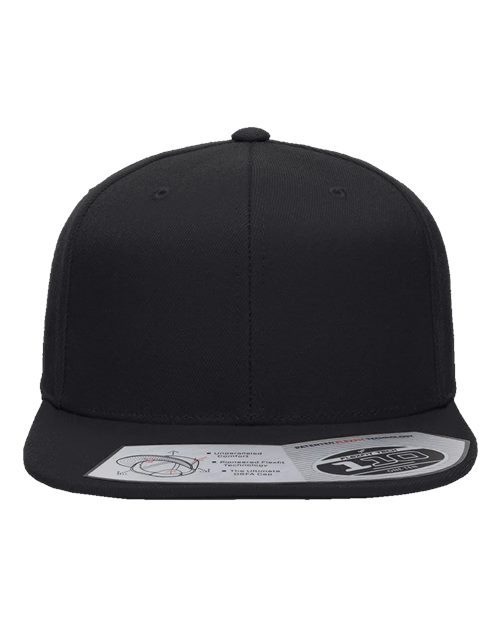 Flexfit 110® Snapback Cap - Black Front