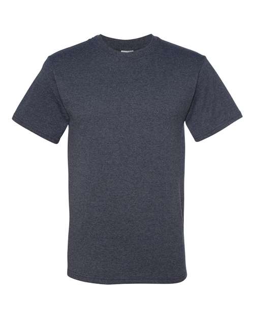 Unisex Dri-Power® 50/50 T-Shirt - Vintage Heather Navy Front