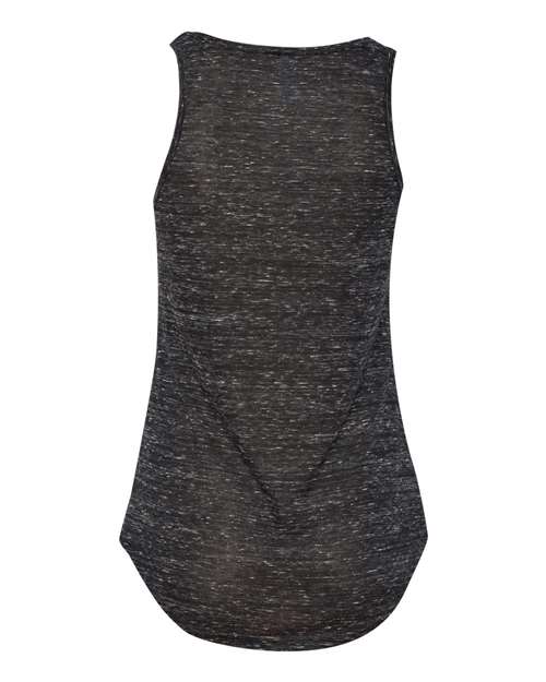 BELLA + CANVAS Women's Flowy V-Neck Tank - Back