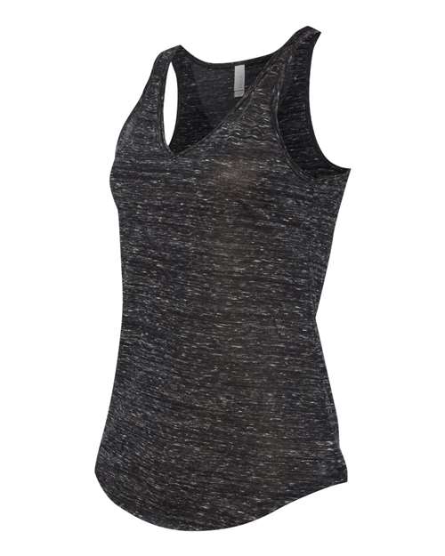 BELLA + CANVAS Women's Flowy V-Neck Tank - Side
