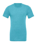 Triblend Tee - Aqua Triblend Front