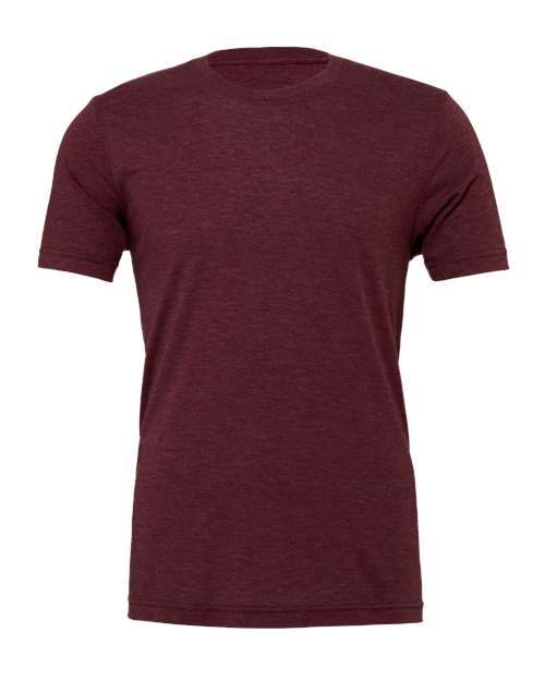 Triblend Tee - Maroon Triblend Front