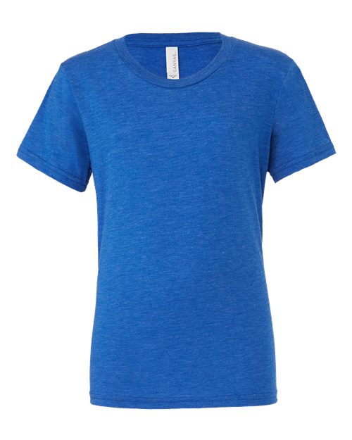 Triblend Tee - True Royal Triblend Front