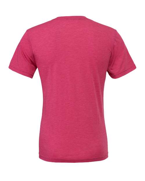 Triblend Tee - Berry Triblend Back