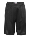 C2 Sport Youth Mesh Shorts - Black Front