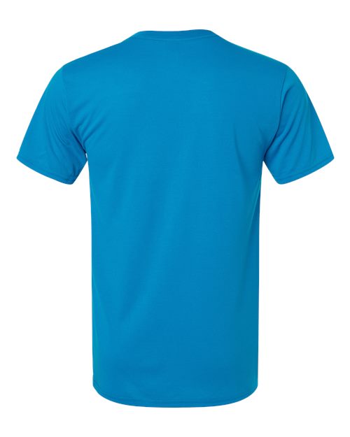 Unisex Performance® T-Shirt - Sapphire Back