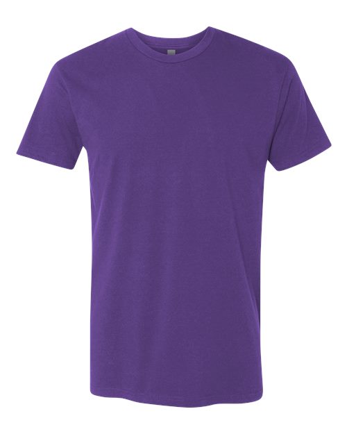 Next Level Unisex Cotton Tee - Purple Rush Front