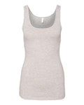 Next Level Women’s Spandex Jersey Tank - Light Heather Grey Front