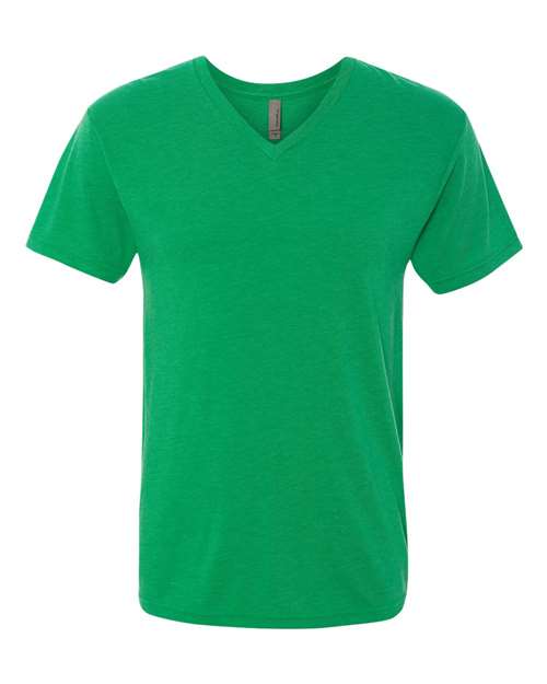 Next Level Men's Triblend V-Neck Tee - Envy Front