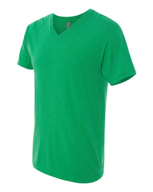 Next Level Men's Triblend V-Neck Tee - Side