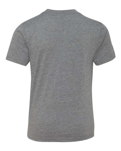 Youth Triblend T-Shirt - Premium Heather Back