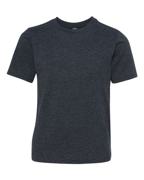 Youth Triblend T-Shirt - Vintage Navy Front