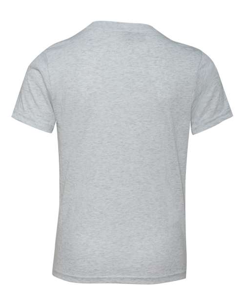 Youth Triblend T-Shirt - Heather White Back