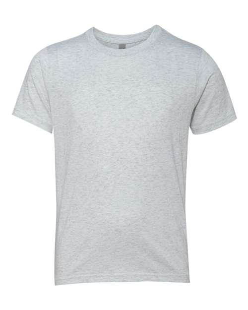 Youth Triblend T-Shirt - Heather White Front
