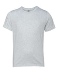 Youth Triblend T-Shirt - Heather White Front