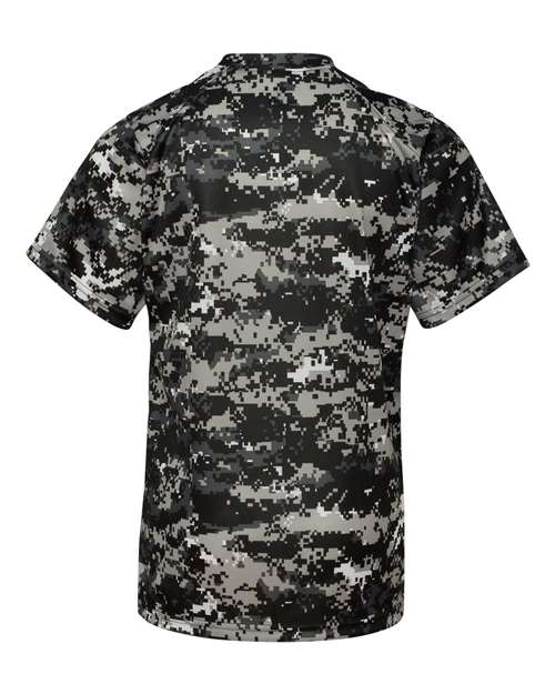 Badger Youth Digital Camo T-Shirt - Back
