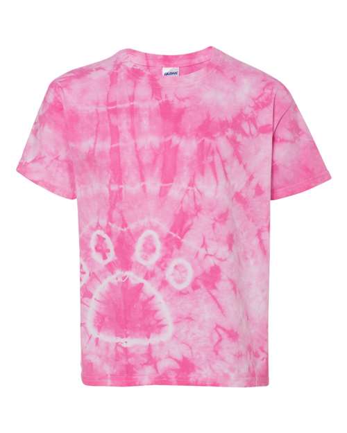 Threadfast Apparel Youth Ultimate CVC T-Shirt - Hot Pink Front