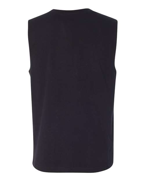 Jersey Muscle Tank - Black Back