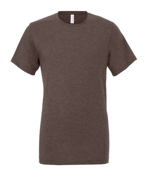 Triblend Tee - Brown Triblend Front