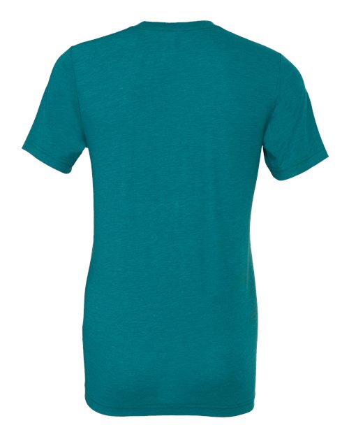 Triblend Tee - Teal Triblend Back