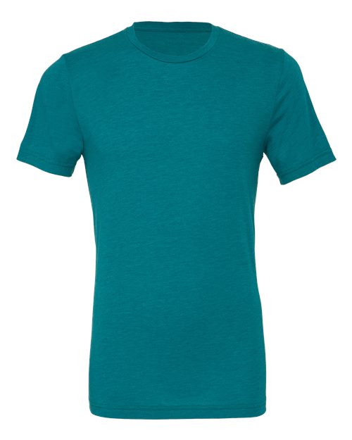 Triblend Tee - Teal Triblend Front
