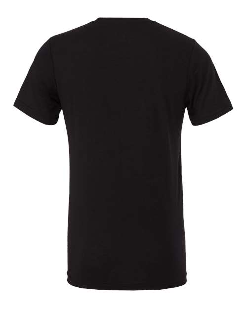 Triblend Tee - Solid Black Triblend Back
