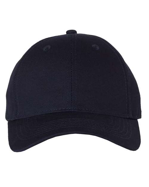 Valucap Youth Small Fit Cotton Twill Cap - Navy Front