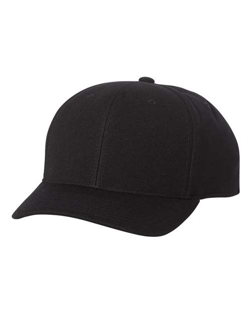 Flexfit 110® Cool & Dry Mini-Piqué Cap - Black Front