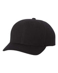 110® Cool & Dry Mini-Piqué Cap - Black Front