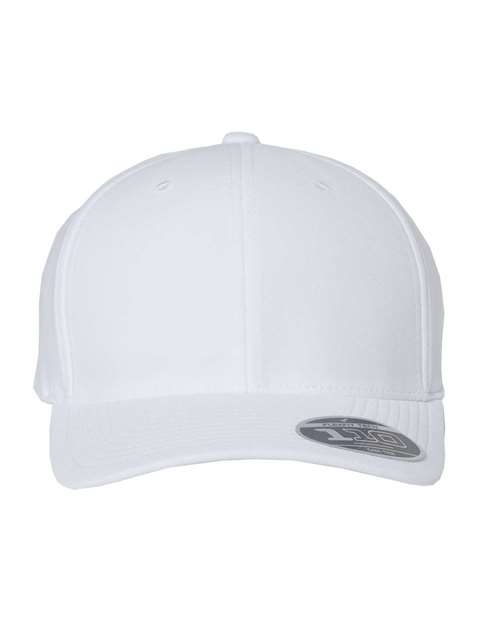 Flexfit 110® Cool & Dry Mini-Piqué Cap - White Front