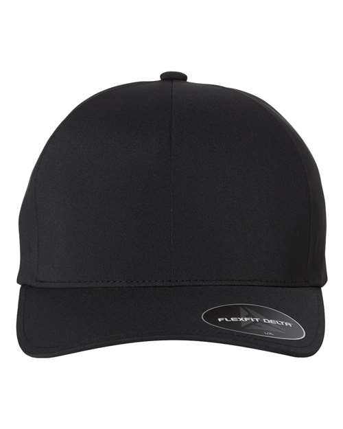 Flexfit Delta® Seamless Cap - Black Front