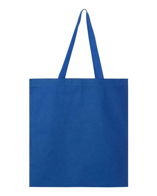 Q-Tees Promotional Tote - Royal Blue Front