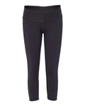 Badger Women's Capri Leggings - Black Front