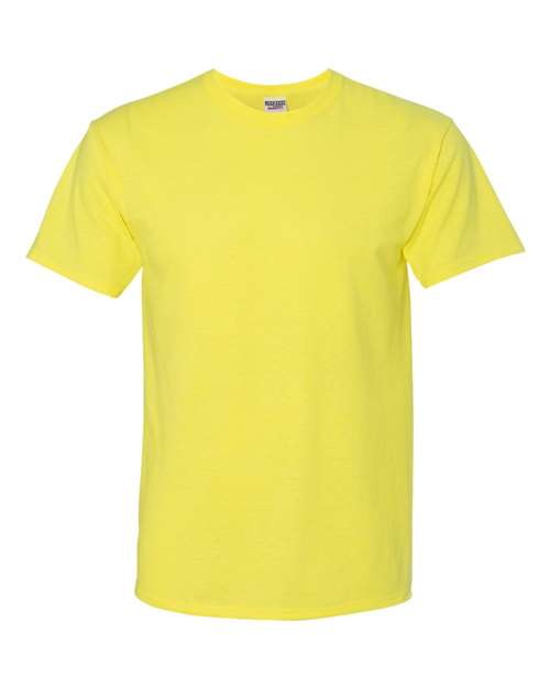 Unisex Dri-Power® 50/50 T-Shirt - Neon Yellow Front