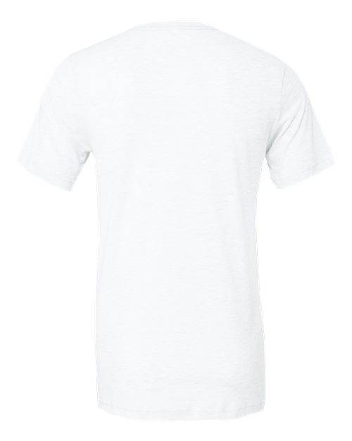 Triblend Tee - Solid White Triblend Back