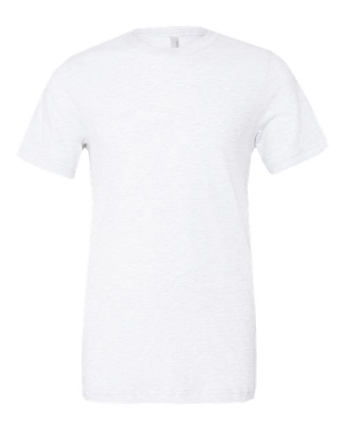 Triblend Tee - Solid White Triblend Front